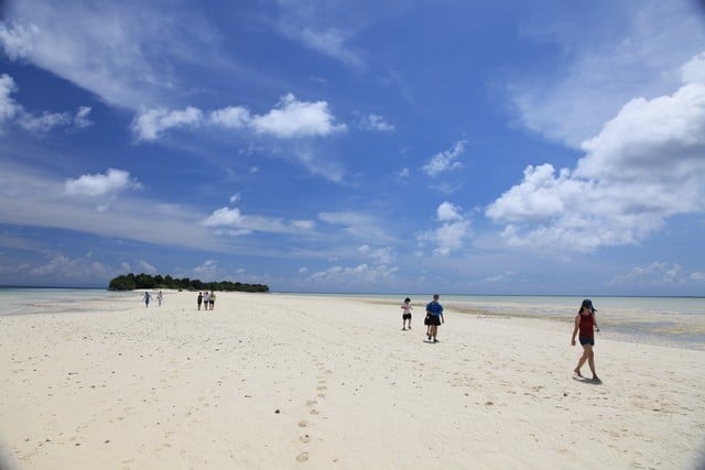 dune de sable Pulau Mataking