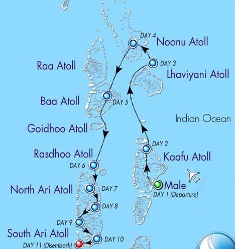 meilleures croisieres plongee sous marine maldives