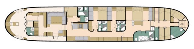 adelaar liveaboard indonesia boat layout