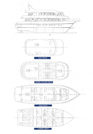 deck plan south moon liveaboard diving red sea
