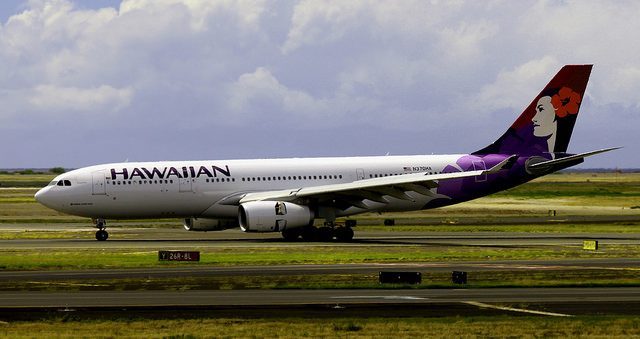 voyage avion hawaian airline honolulu